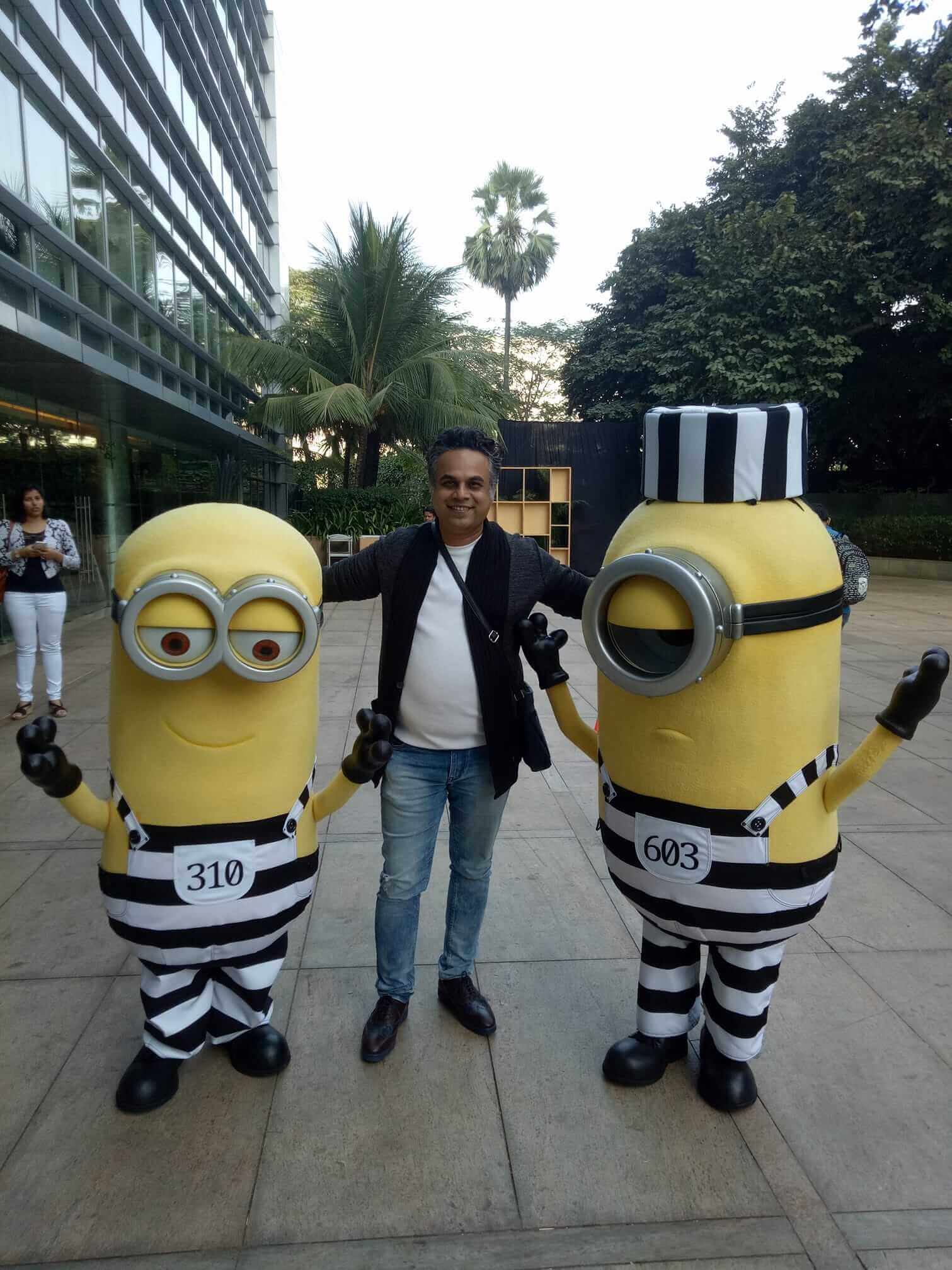 With the Minions