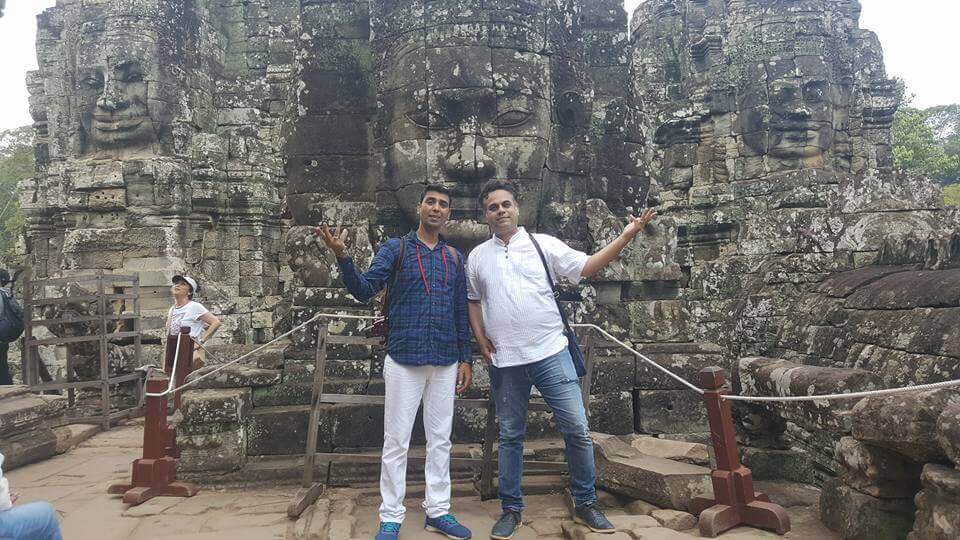 at Angkor Wat Cambodia